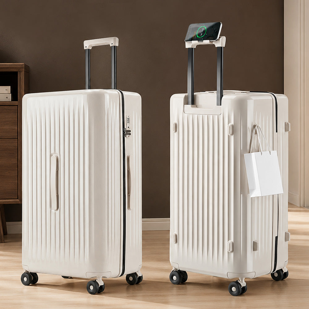 Solid-color High-capacity Casual Sports Suitcase