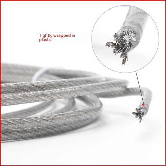 304 Stainless Steel Invisible Anti-theft Protecting Wire Net Steel Wire Coated Rope Steel