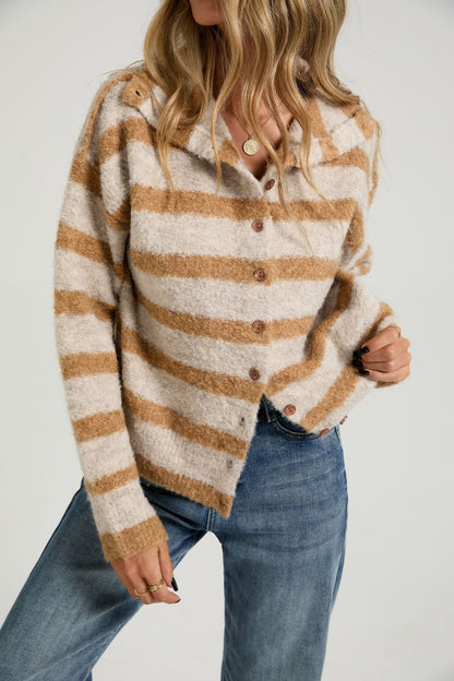 AutumnWinter Fashion European And American Womens Sweater Knitted Cardigan