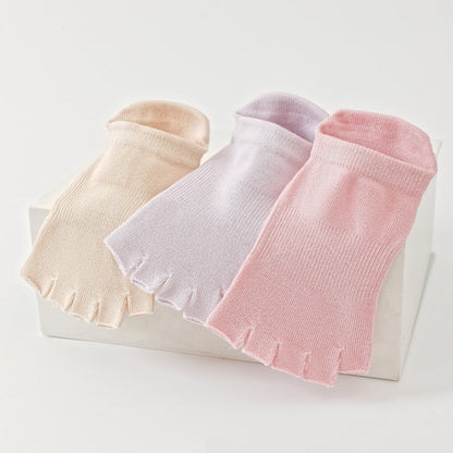 Springsummer Open-toe Five-finger Socks Yoga Socks For Women