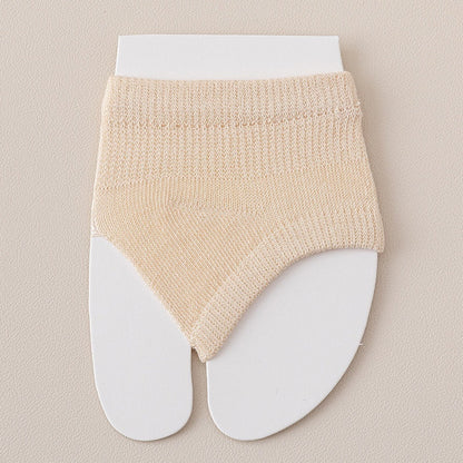 Womens Half-sock Forefoot Non-slip Invisible Flip-flops