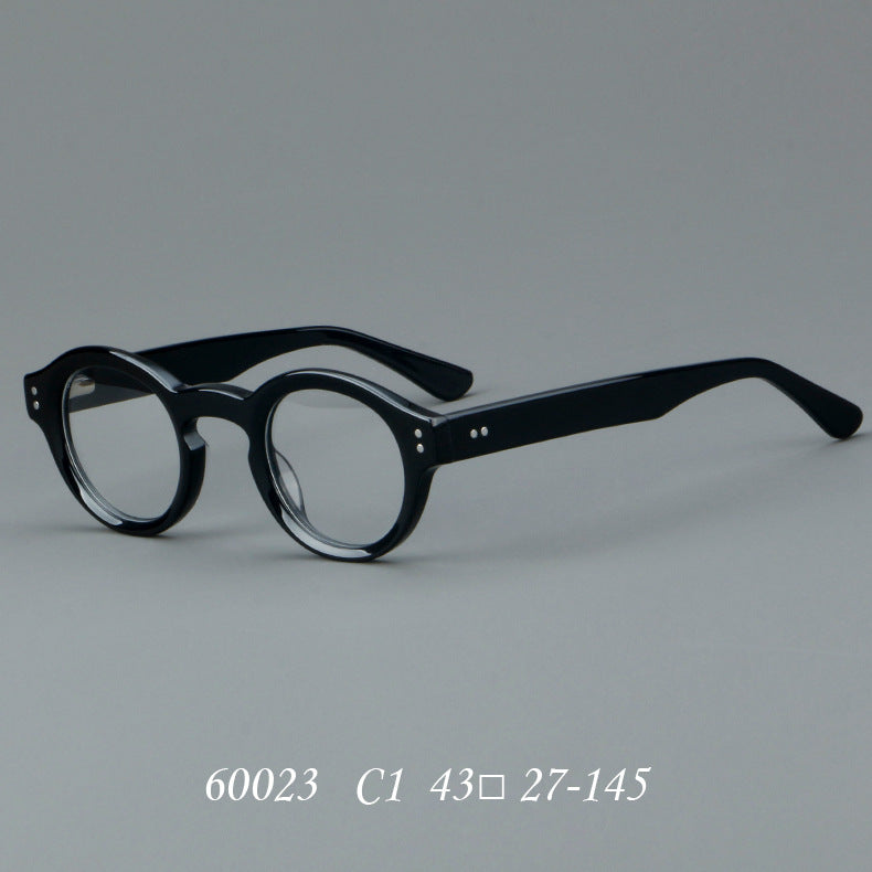 Sheet-material Frame Republic Of Chinastyle Round-frame Myopia Glasses Frame Non-prescription Danyang Eyeglasses
