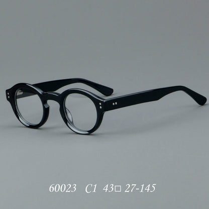 Sheet-material Frame Republic Of Chinastyle Round-frame Myopia Glasses Frame Non-prescription Danyang Eyeglasses