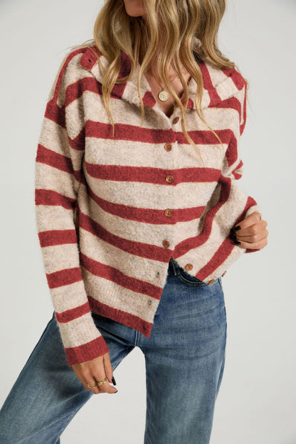 AutumnWinter Fashion European And American Womens Sweater Knitted Cardigan