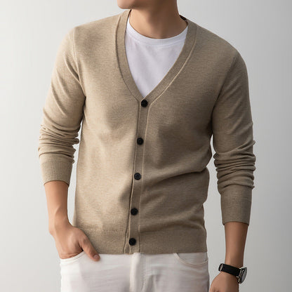 Korean-style Loose-fit Knit Sweater Coat