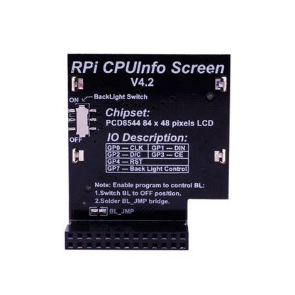 1.6 Inch LCD CPU Display with Backlight