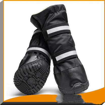 Waterproof Snow Pet Shoes, Big Dog Shoes, General Rain Boots