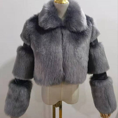 European And American Fur Coat Women's Clothing