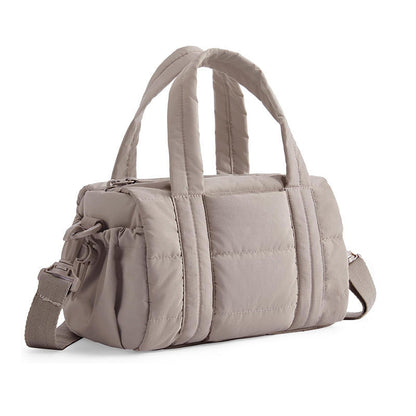 Puffed Quilted Mini Fitness Bag With Detachable Shoulder Strap