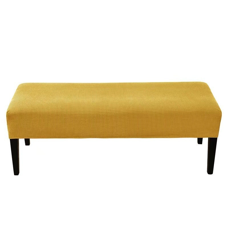 Household Corn Flannel Stretch Length Chair Cover