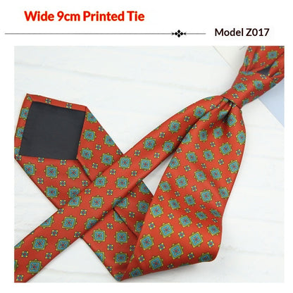 Printed Casual Patterned Vintage Tie