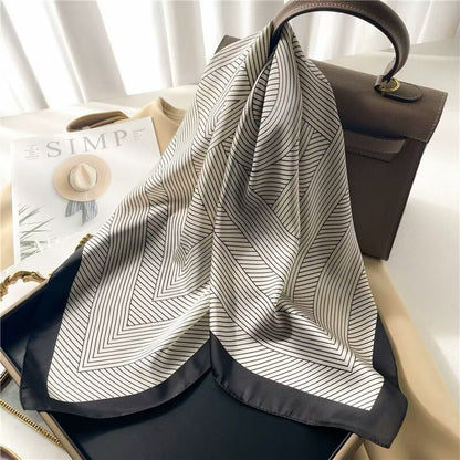 High-end Headscarf Versatile Neck Scarf Hairband Accessory