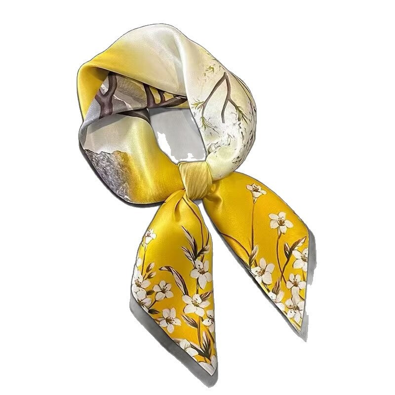 High-end Headscarf Versatile Neck Scarf Hairband Accessory