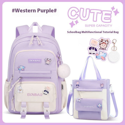 Student Children Schoolbag Girls Waterproof Backpack