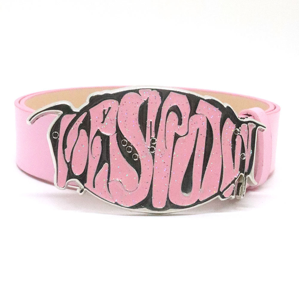 Resin-coated English Buckle Belt Accessory