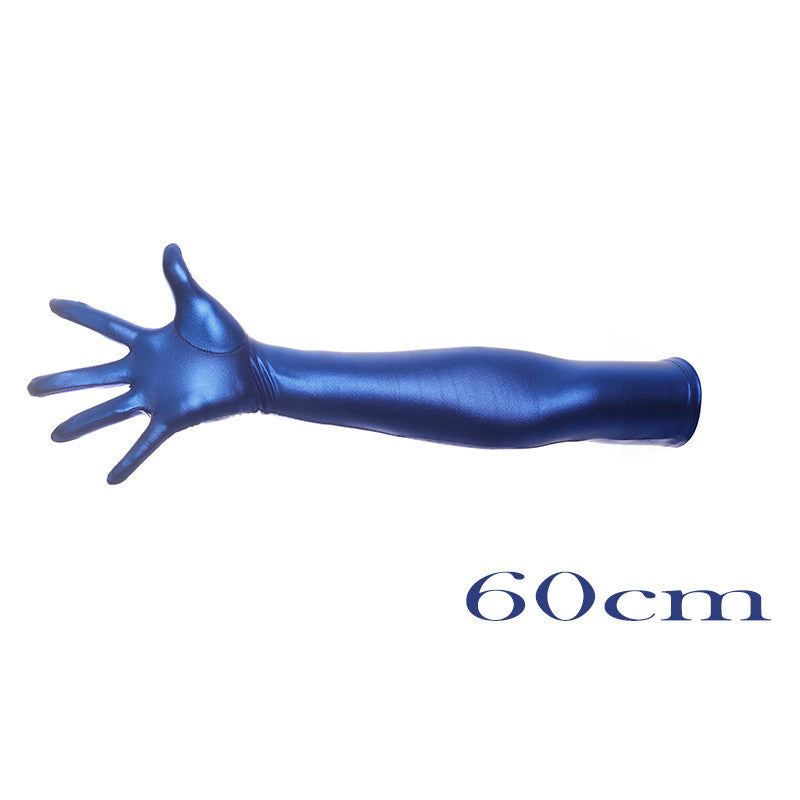 High-gloss Gold Foil Stamping And Elbow-length Costume Gloves