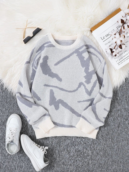 Simple Chunky-knit Hoodie For Men And Women