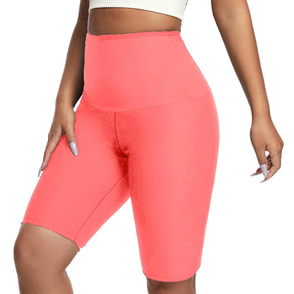 Plus Size Women Sauna Sweat Shorts High Waist Thermo Waist Trainer Slimming Compression Workout Body Shaper