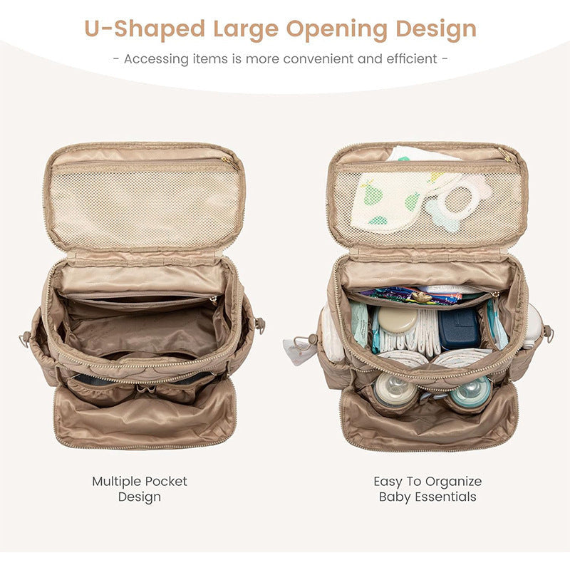 Insulated Pocket New Style Diaper Backpack