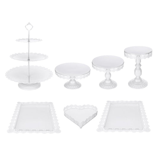 Wrought Iron Cake Stand Wedding Dessert Plate