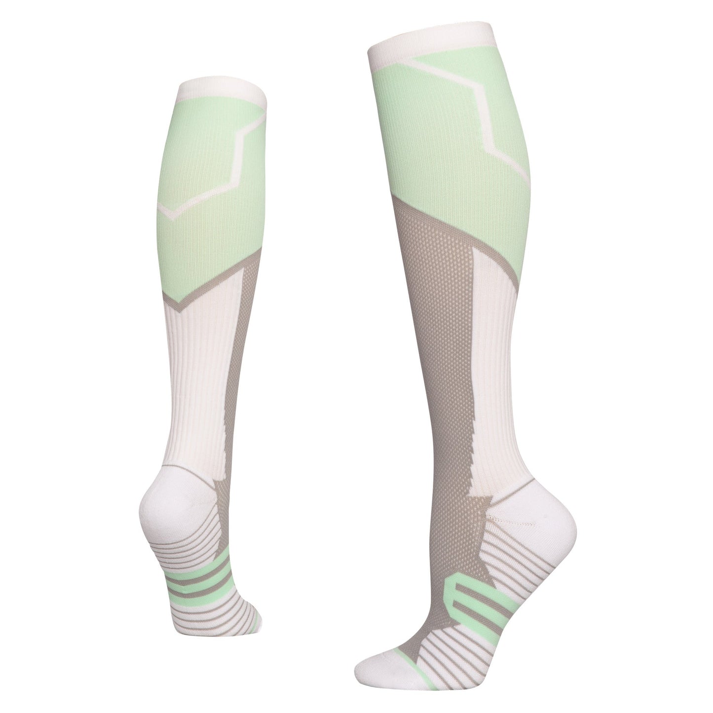 Womens Long Compression Socks For Cycling And Fitness
