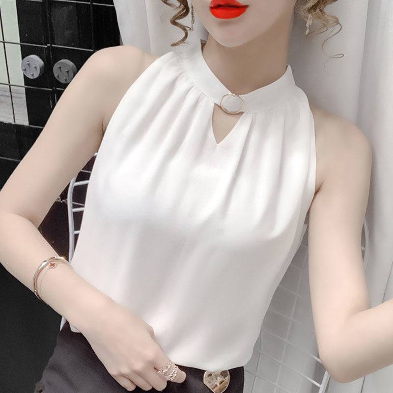 Halter Spaghetti Straps Vest Women's Top