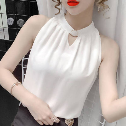 Halter Spaghetti Straps Vest Women's Top