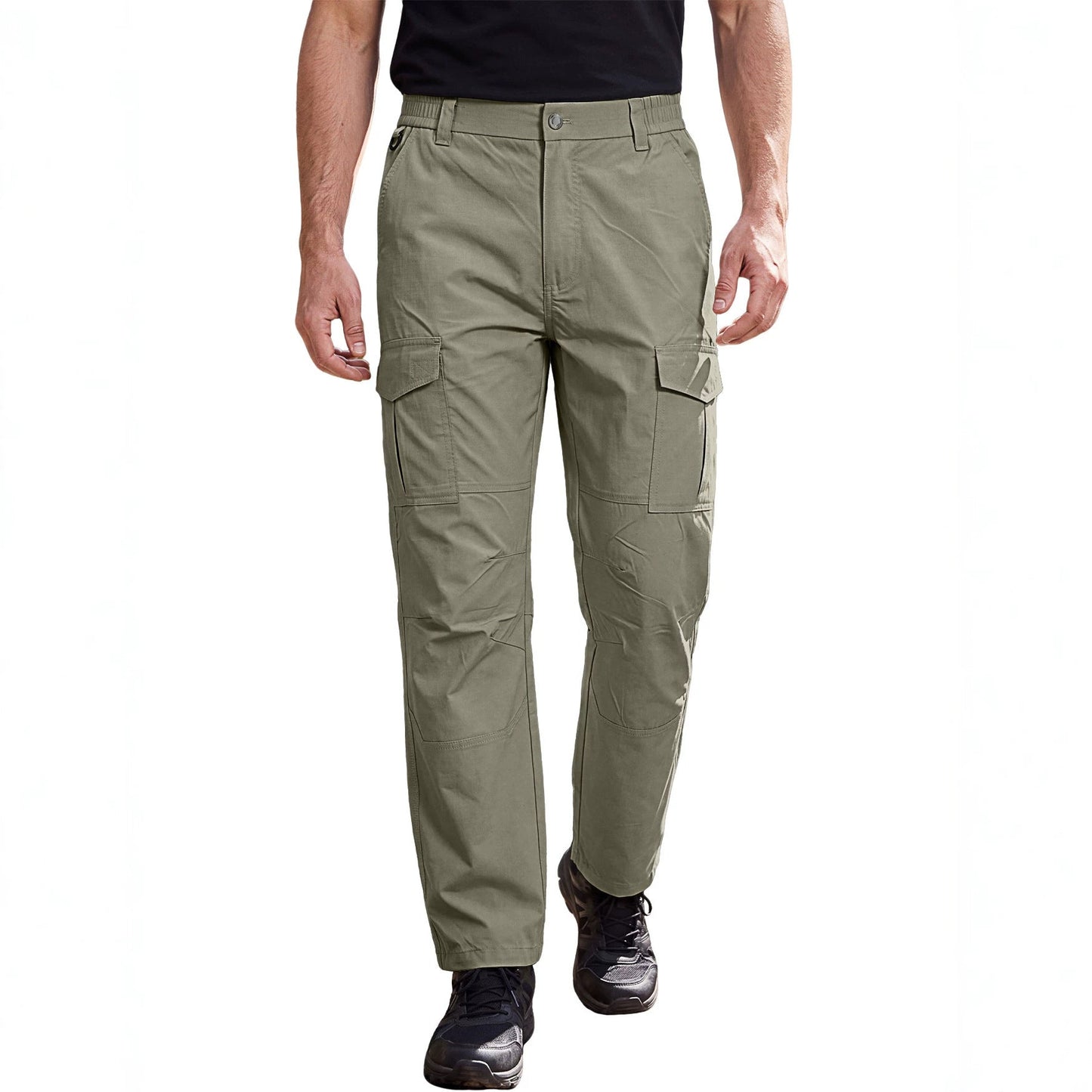 Waterproof Workwear Velcro Multi-Pocket Hiking Pants