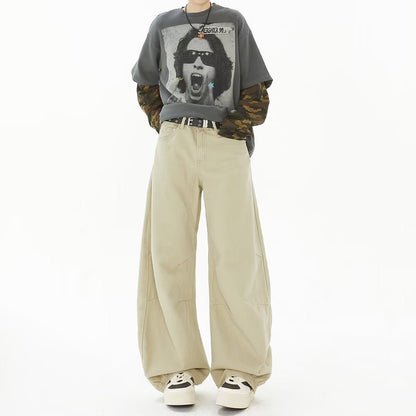 Mens American-style Cowboy Bootcut Jeans