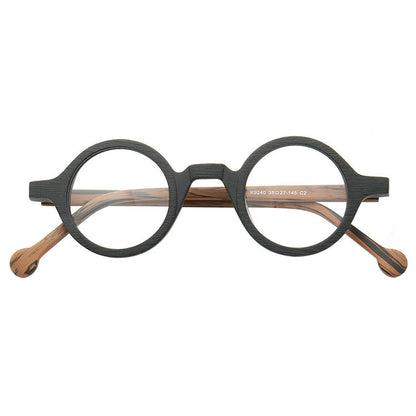 Acetate Board Retro Anti-blue Light Glasses