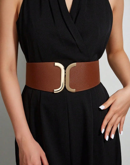 Dragon-patterned Snap-fit Elastic Waistband For Women