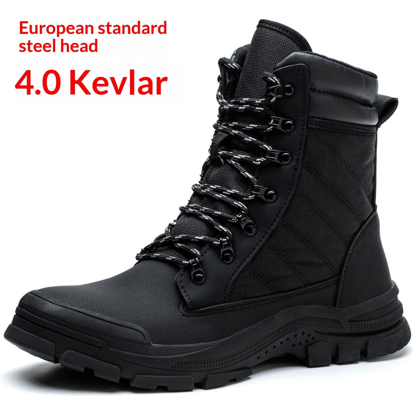 Men's High-top Labor Insurance Shoes Are Smash-proof