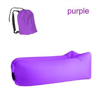 Fast Inflatable Outdoor Air Sofa - Beach & Camping Lounger