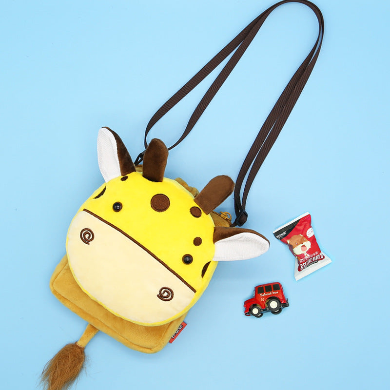 Kids Cartoon Crossbody Bag – Cute Animal Mini Shoulder Bag for Boys & Girls