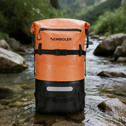 Outdoor Waterproof Backpack For Skiing Stream Trekking