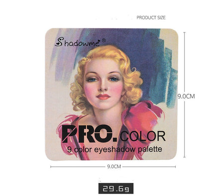 Matte Makeup Eyeshadow Pallete - B