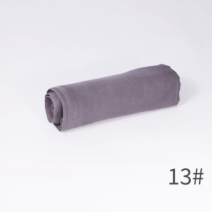 Modal Breathable Scarf Womens Solid Color