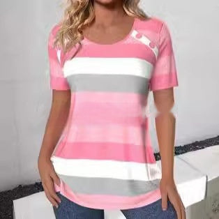 Cross-Border Digital Print Tee