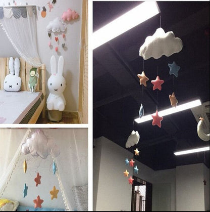 Nordic Star Cloud DIY Hanging Wall Decor