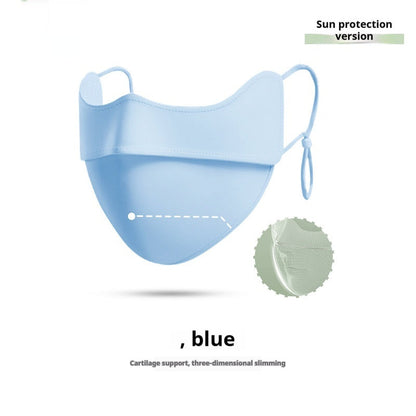 Sunscreen Face Mask For Women Summer UV Protection