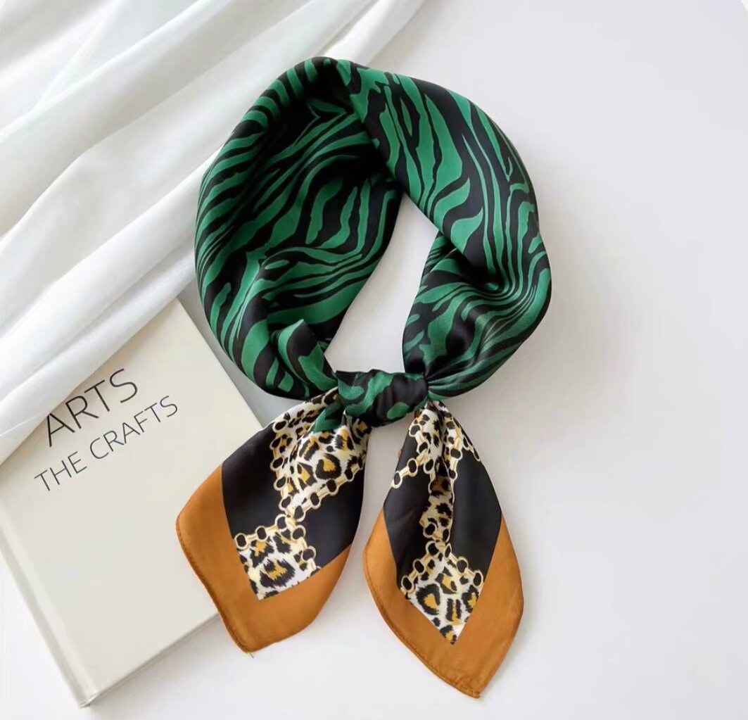 High-end Headscarf Versatile Neck Scarf Hairband Accessory