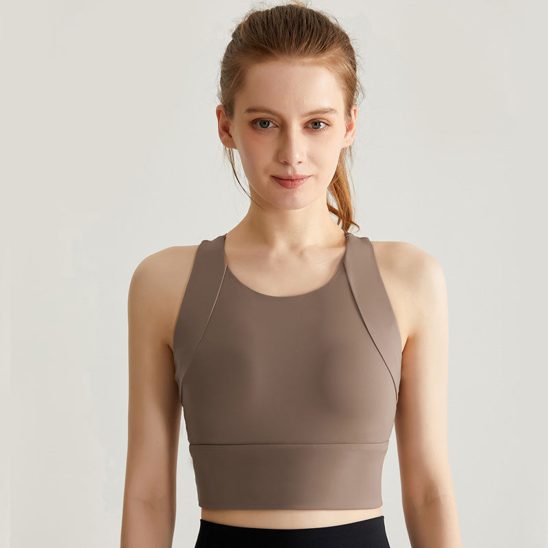 New Women's Yoga Tops For Spring & Summer With Sun Protection, Professional High-End Stylish Fitness Vests, Quick-Dry Sports Shirts For Women