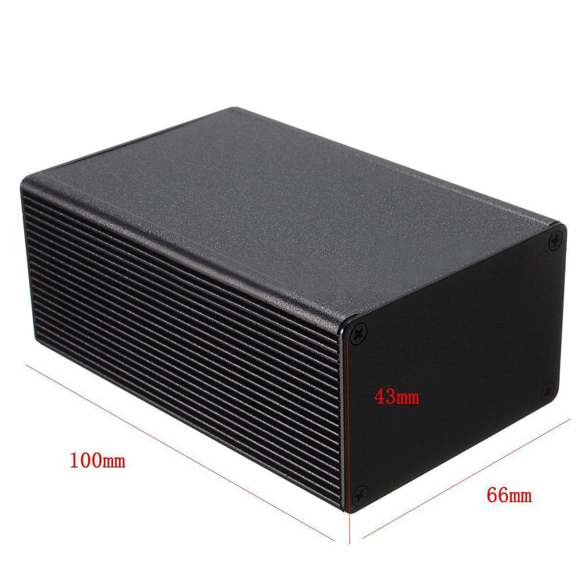 Project Instrument Box Black Enclosure Case