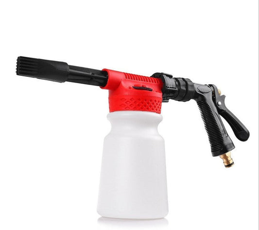 High Pressure Foam Gun Car Wash Sprayer – Adjustable Soap Cannon with Bottle