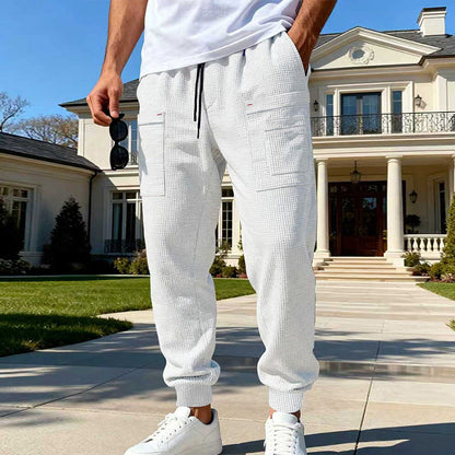 Mens Loose-fit Casual Breathable Pants