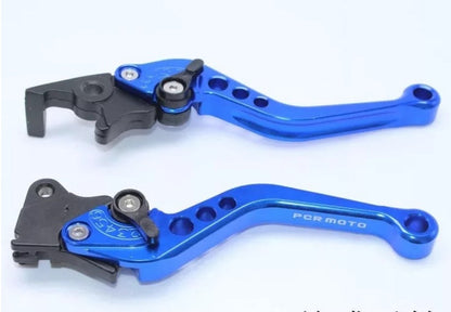 Adjustable Motorcycle Brake & Clutch Levers – CNC Aluminum Handlebar Levers (Pair)
