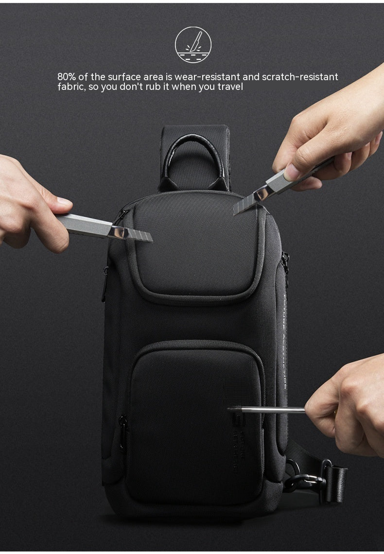 Men's Korean-style Chest Bag Light & Functional