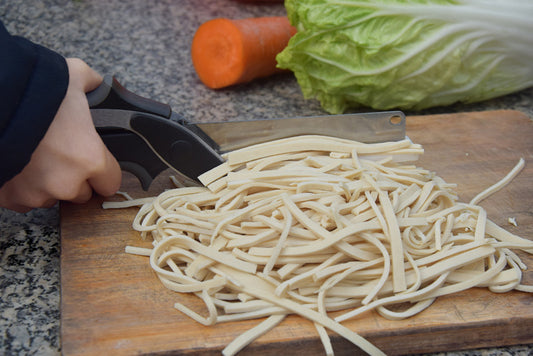 2-in-1 Stainless Steel Kitchen Shears and Vegetable Slicer
