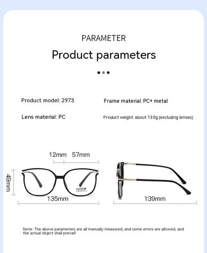 Anti-blue Light Large Frame Reading Glasses