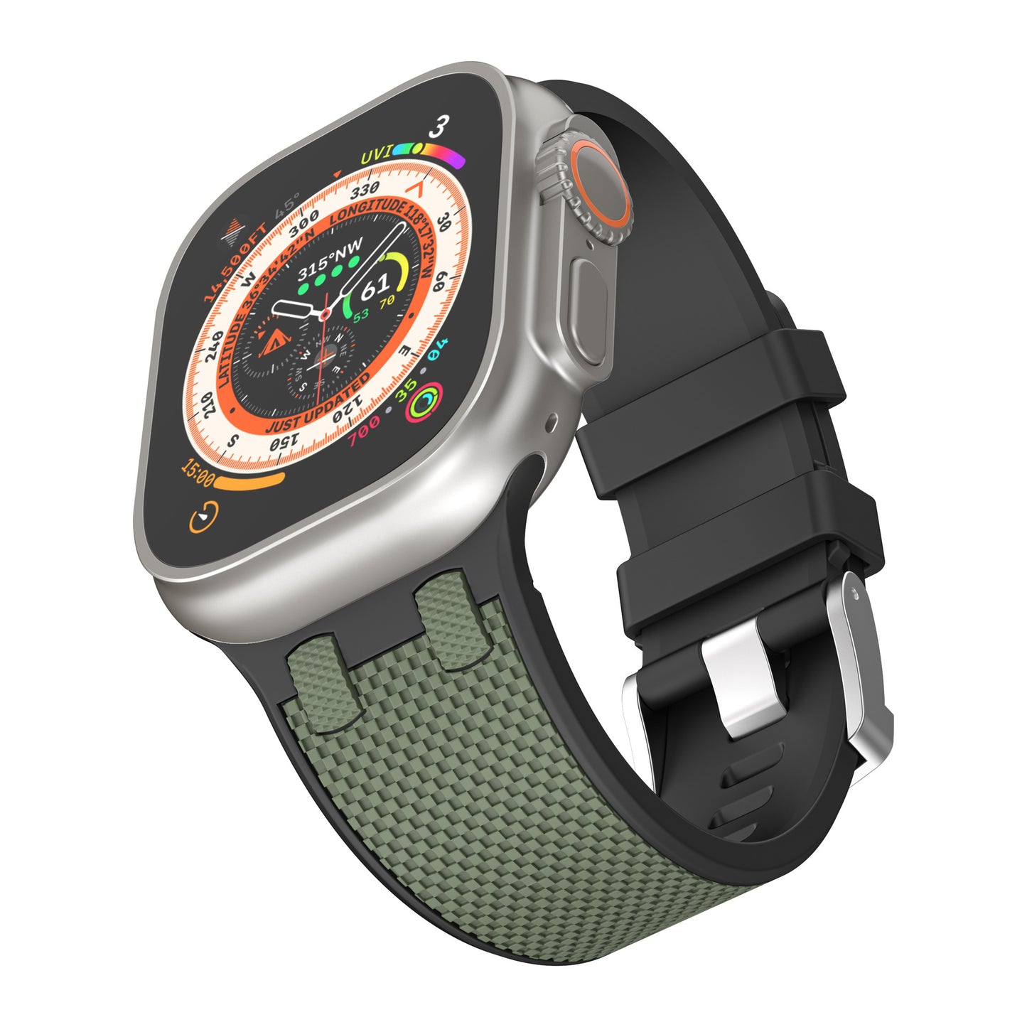 19 GenerationSE Farm Oak Silicone Strap